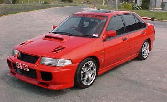 Ford Laser Modified