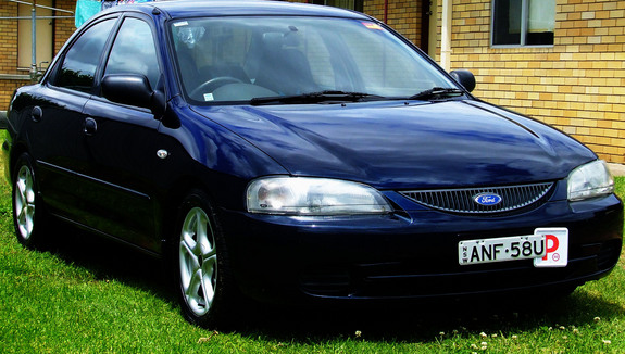 Ford Laser Red