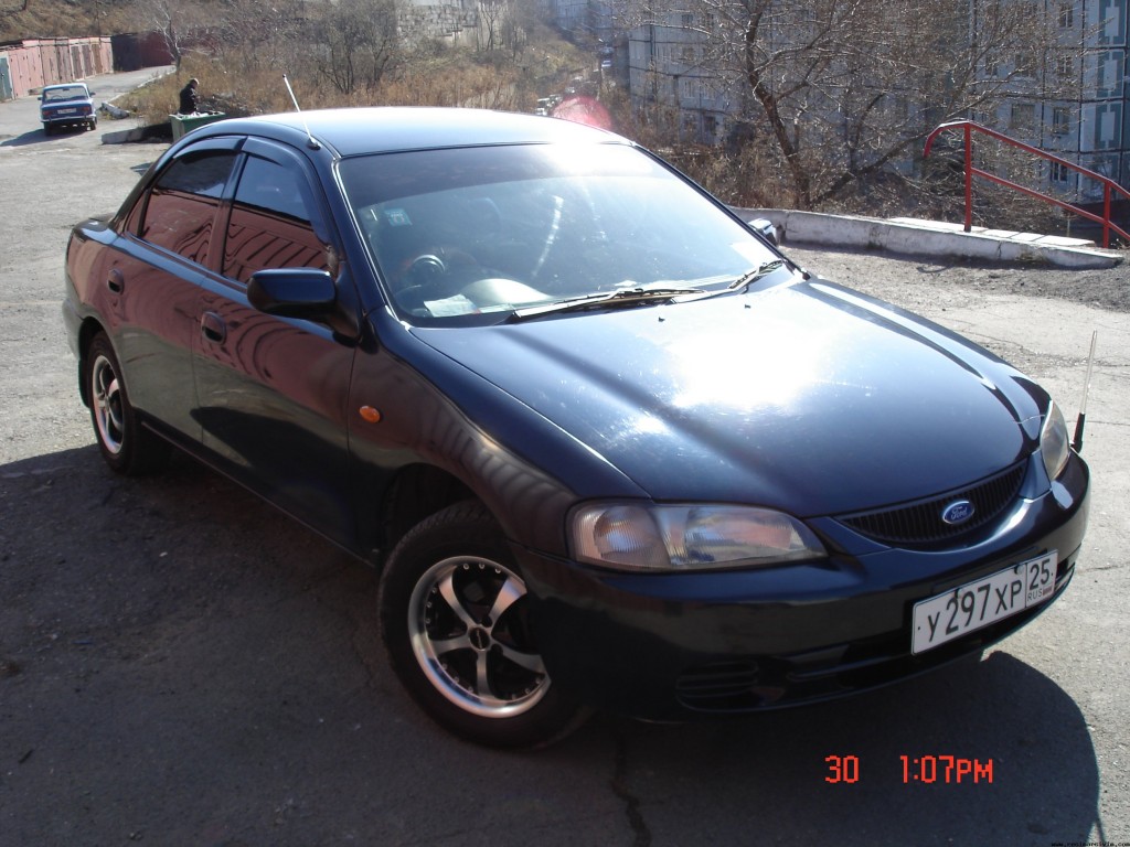 Ford Laser Red