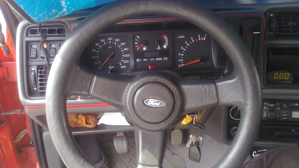 Ford Laser Red