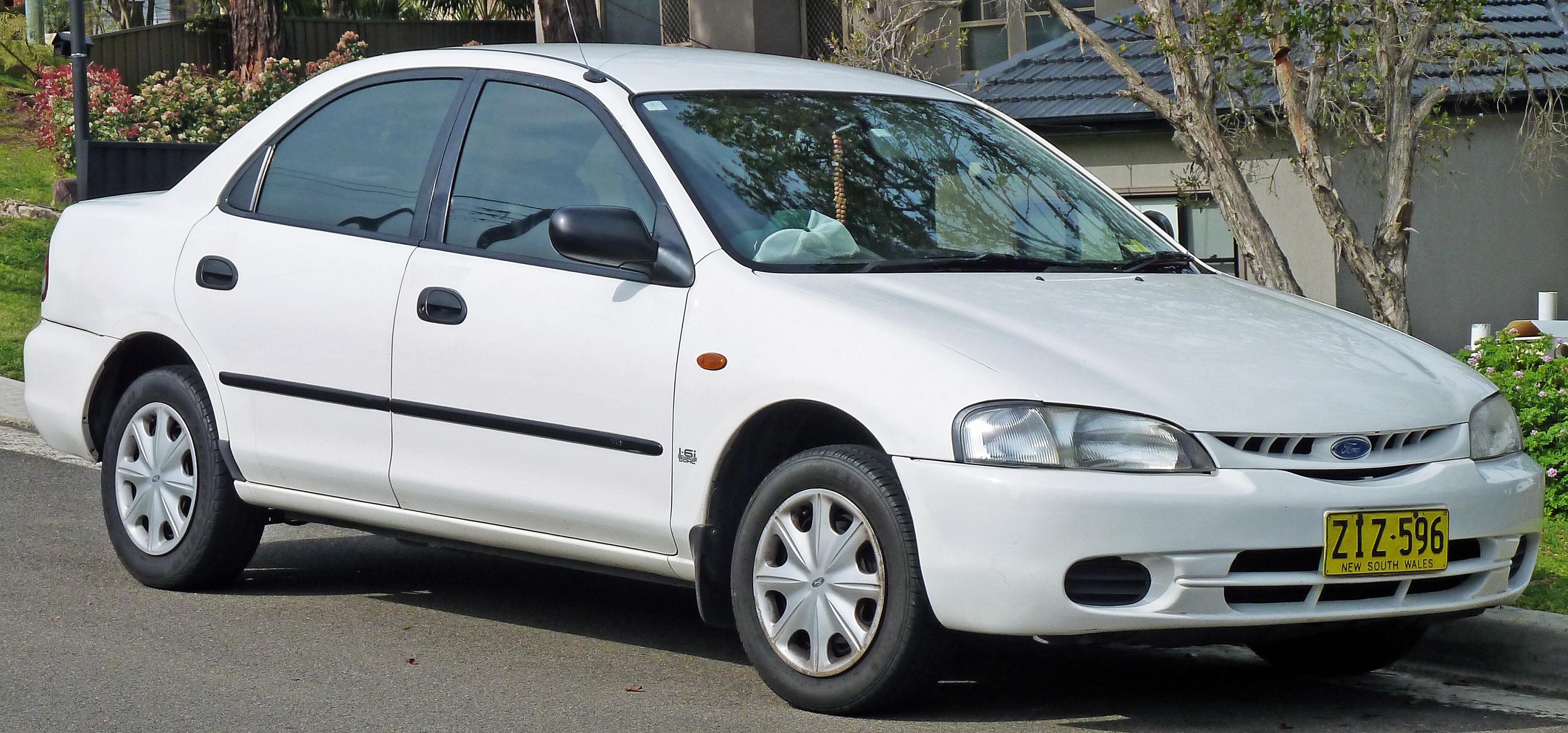 Ford Laser Red