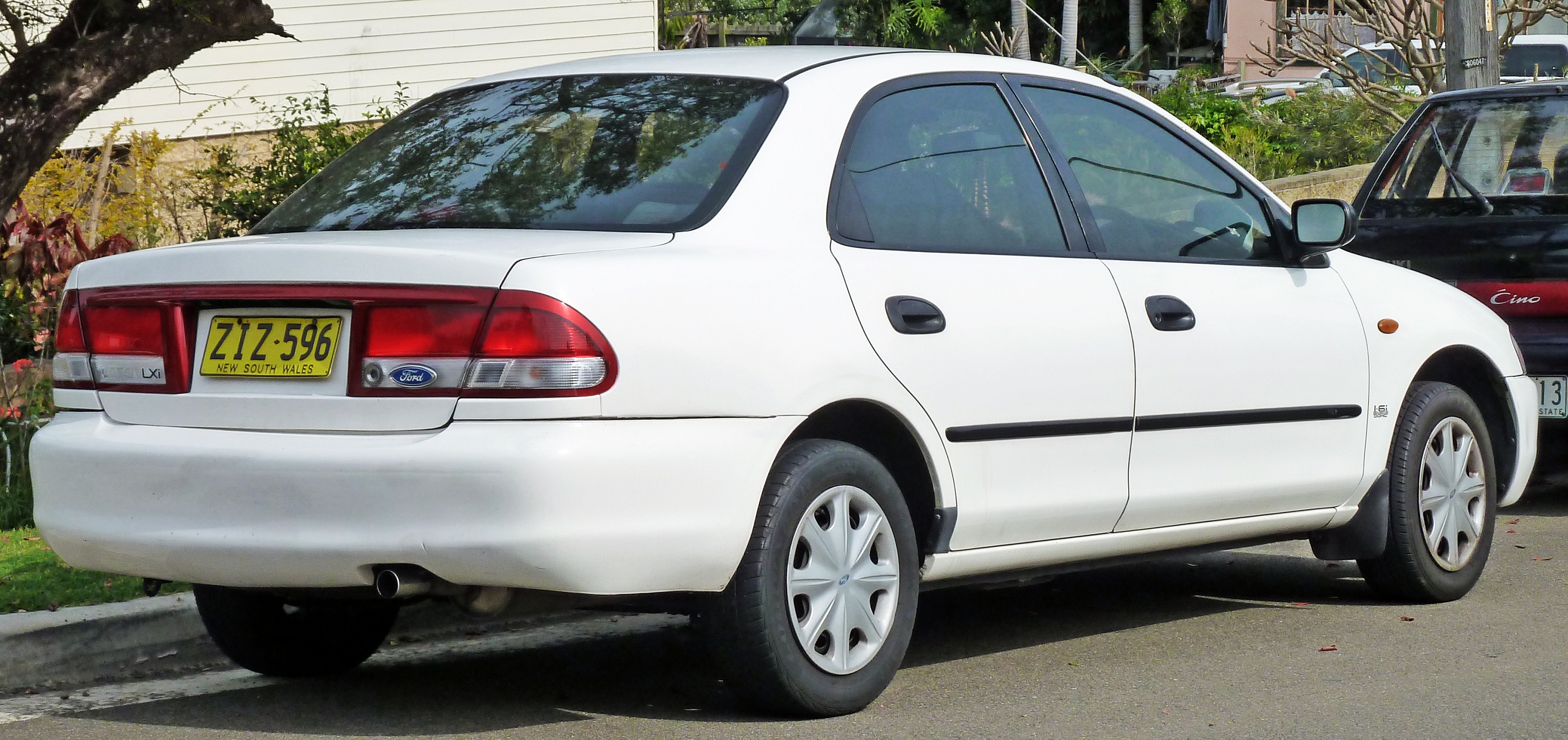 Ford Laser Red