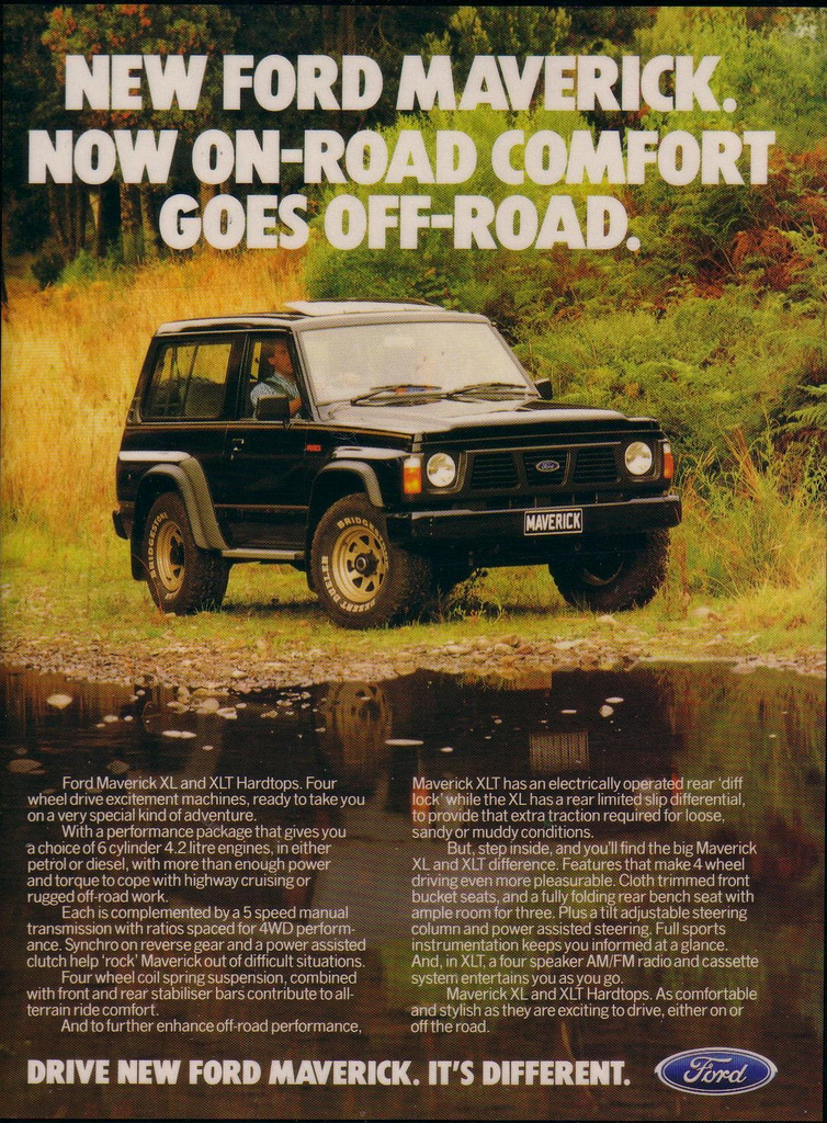 Ford Maverick 4wd