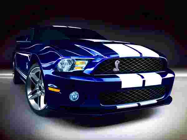 Ford Mustang Blue