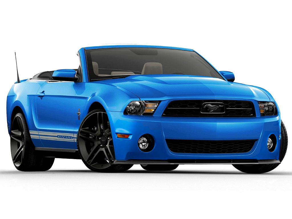 Ford Mustang Blue