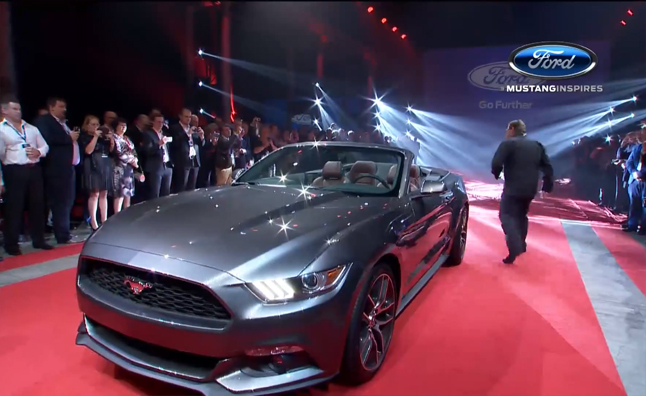 Ford Mustang Convertible 2015