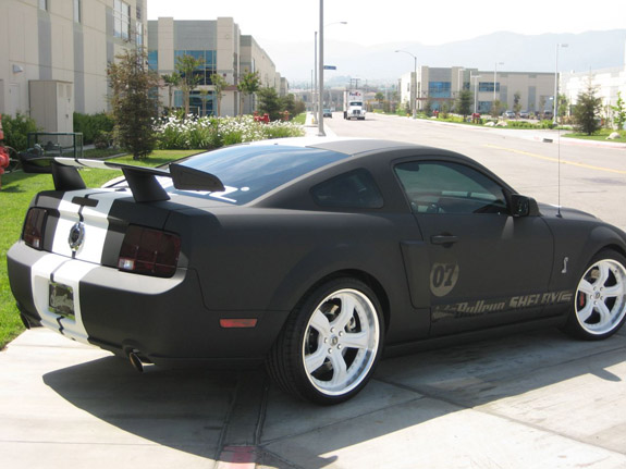 Ford Mustang Matte Black Ford Mustang Matte Black