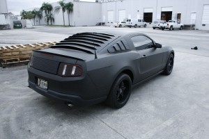 Ford Mustang Matte Black