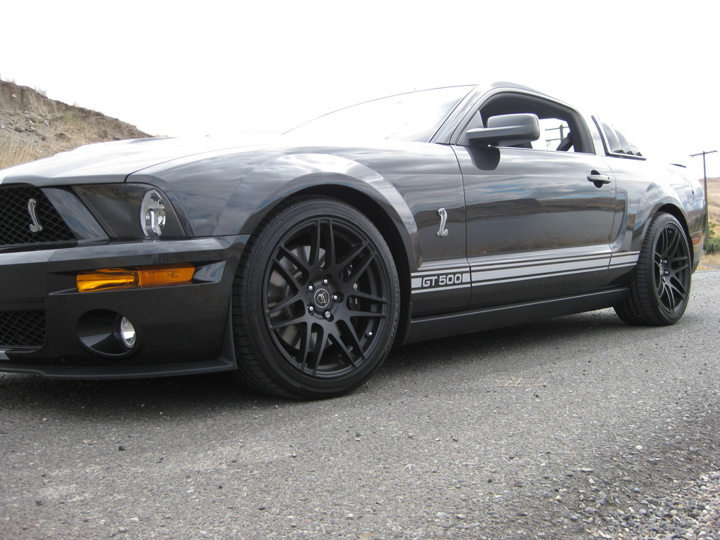 Ford Mustang Matte Black