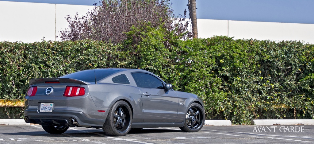 Ford Mustang Matte Black