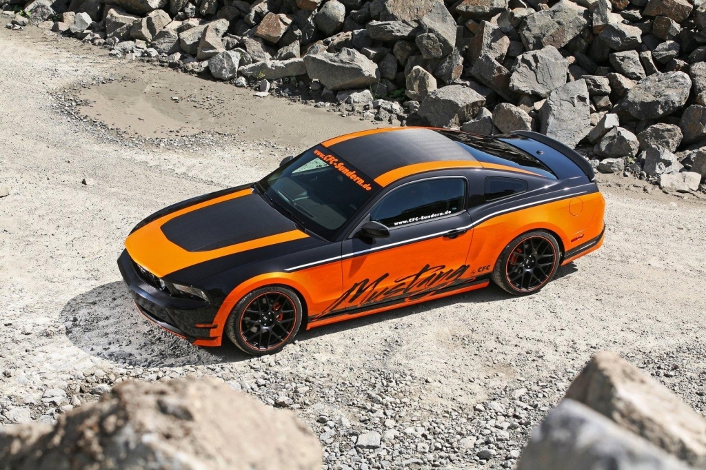 Ford Mustang Orange