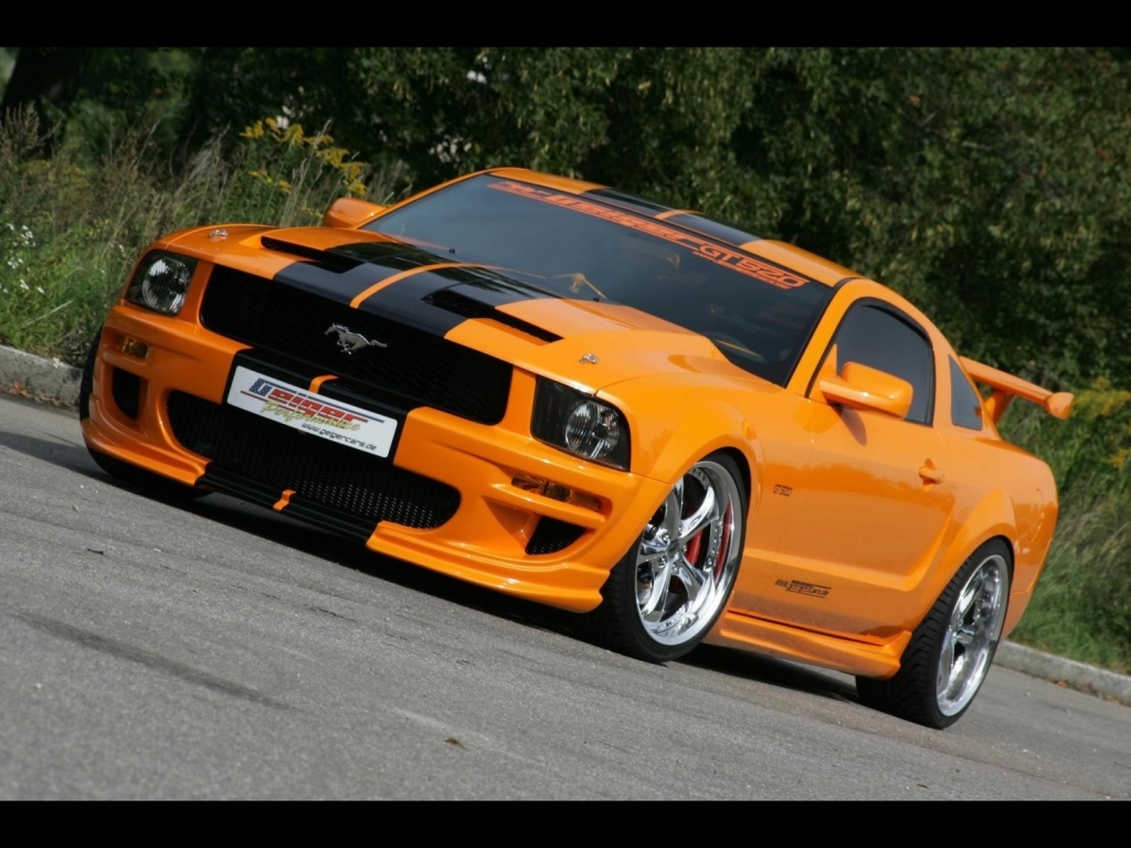 Ford Mustang Orange Ford Mustang Orange