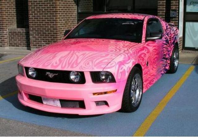 Ford Mustang Pink