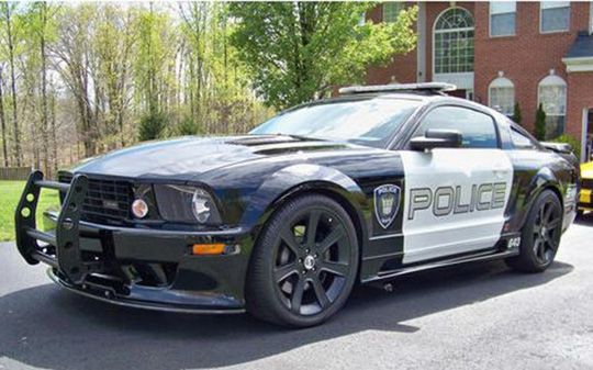 Ford Mustang Police Car