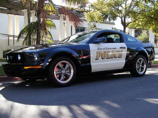 Ford Mustang Police Car