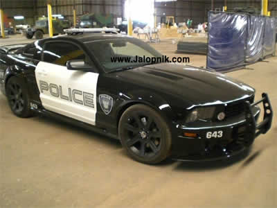 Ford Mustang Police Car