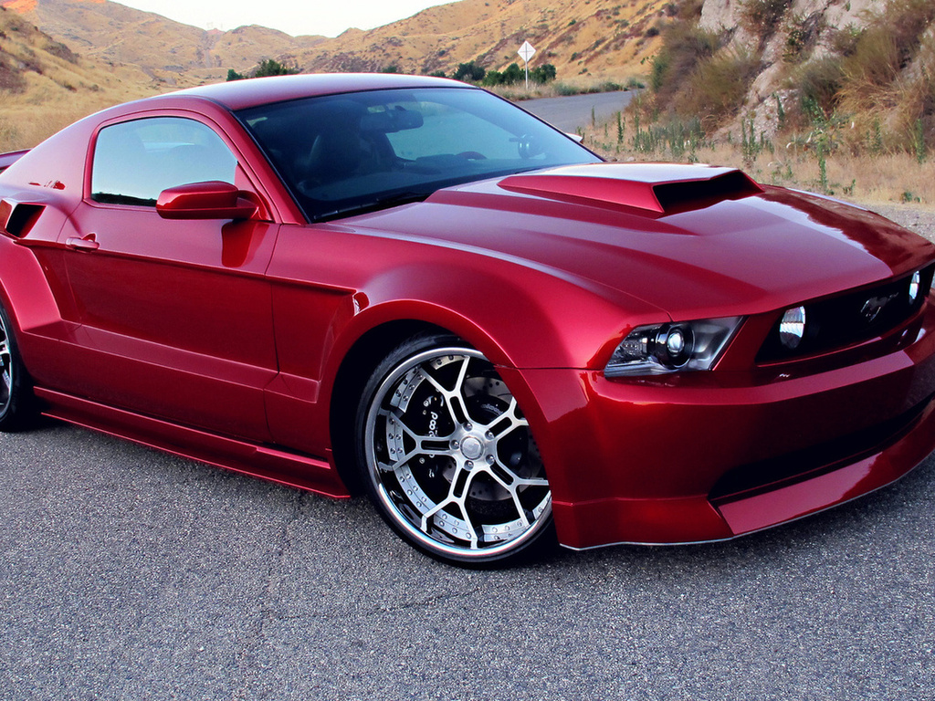Ford Mustang Red