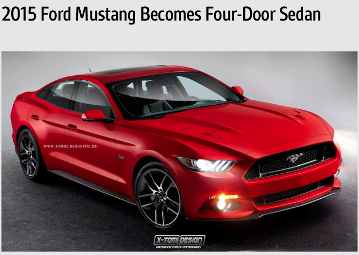 Ford Mustang Sedan