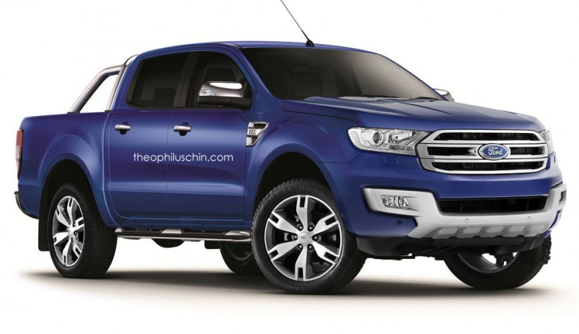 Ford Ranger 2015 Facelift