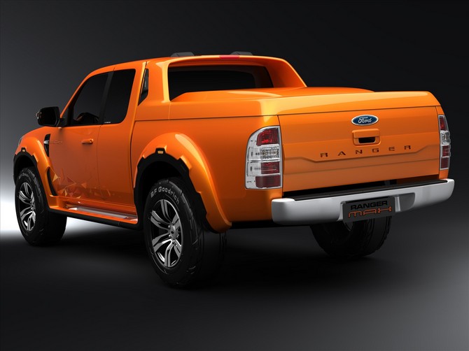 Ford Ranger Orange