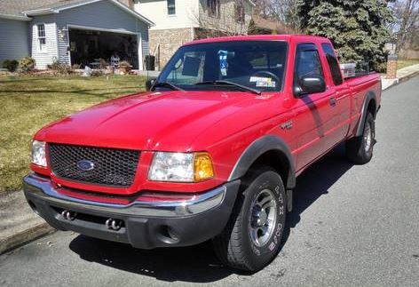 Ford Ranger Red