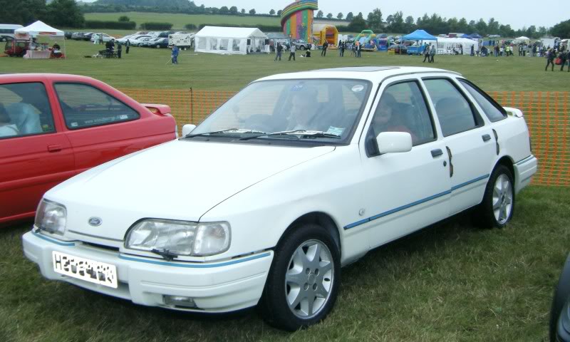 Ford Sierra White