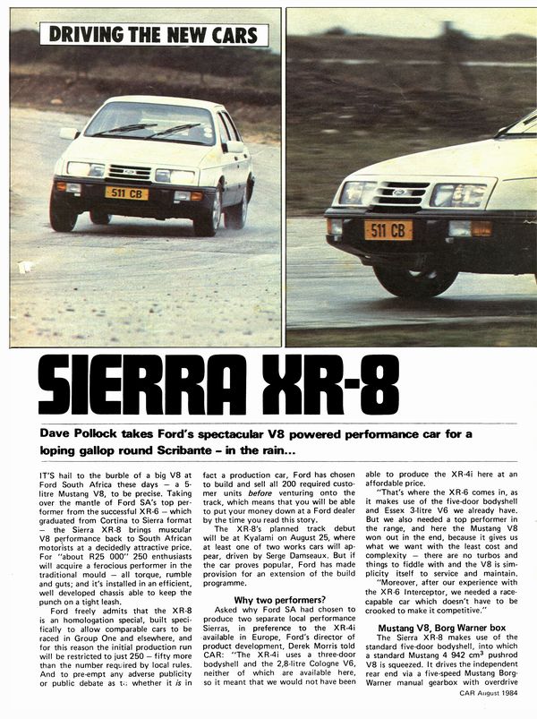 Ford Sierra Xr8
