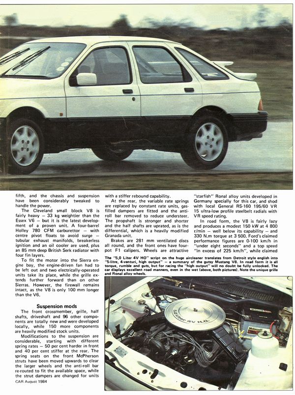 Ford Sierra Xr8