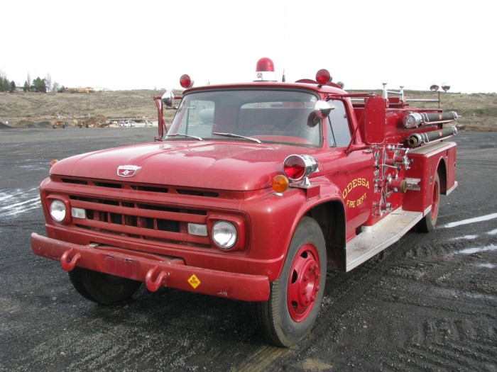 Ford Truck Fire
