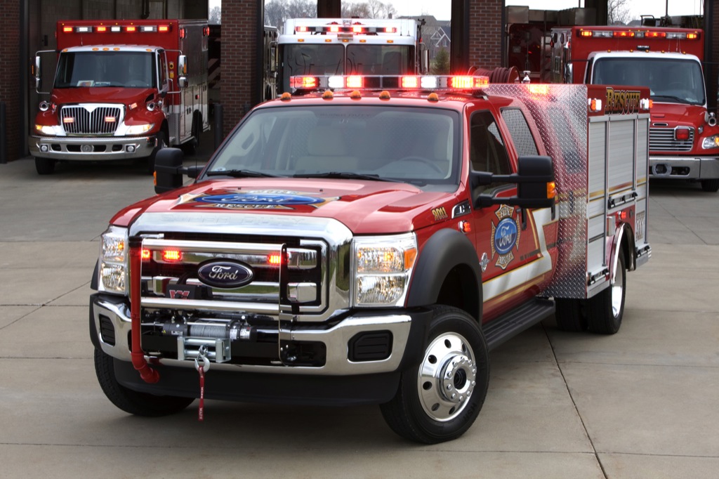 Ford Truck Fire