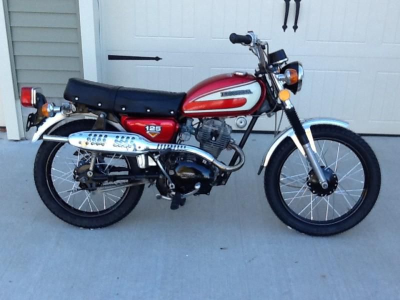 Honda 125 Scrambler