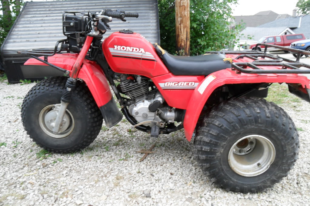 Honda 250 Big Red 3 Wheeler