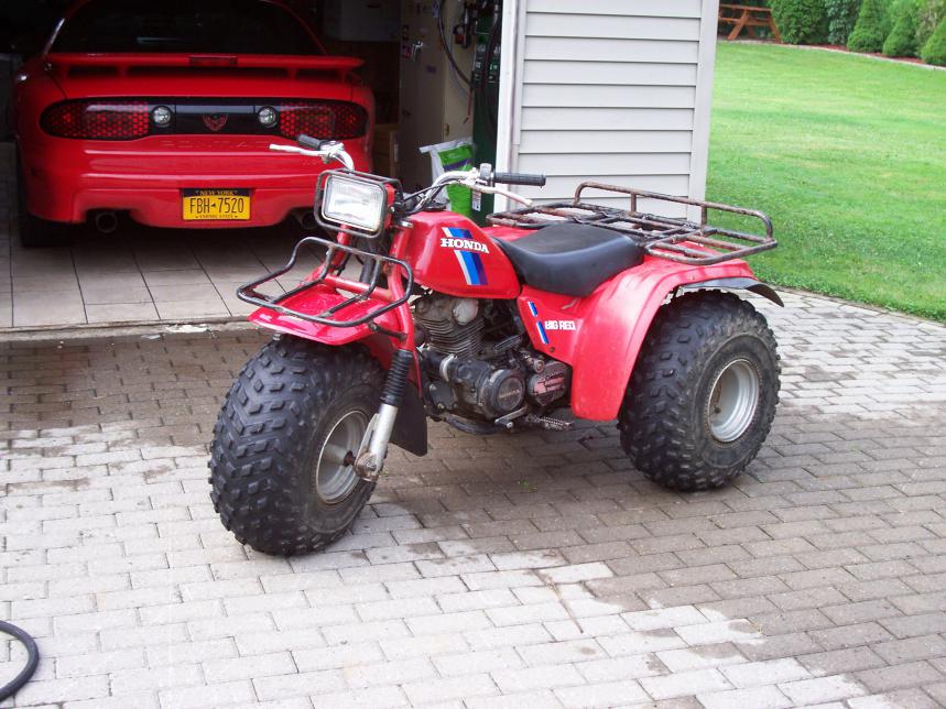 Honda 250 Big Red 3 Wheeler