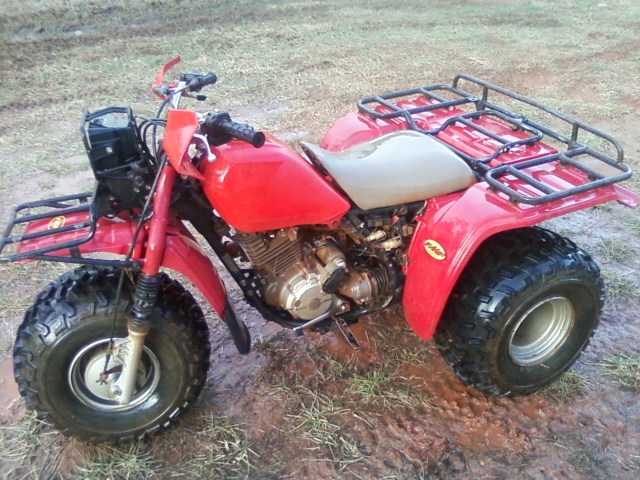Honda 250 Big Red 3 Wheeler