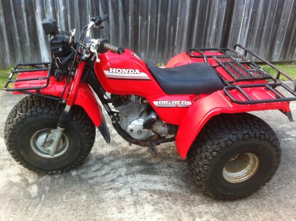 Honda 250 Big Red 3 Wheeler