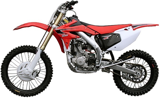 Honda 250 Off Road Motorcycle