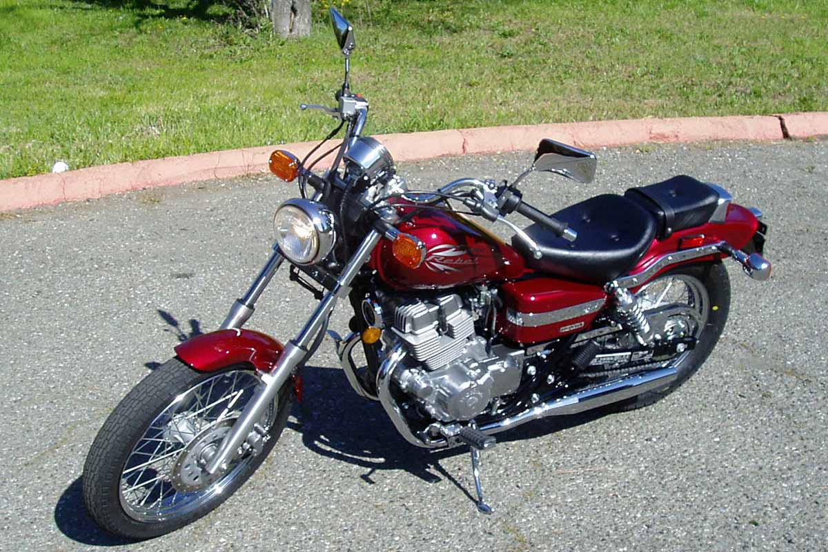 Honda 250 Rebel Motorcycle