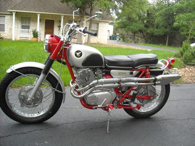 Honda 250 Scrambler