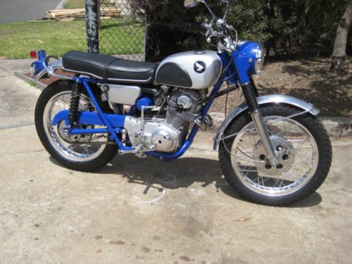 Honda 250 Scrambler