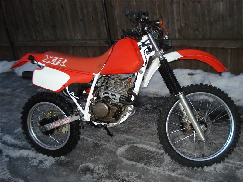 Honda 250 Xr 1989