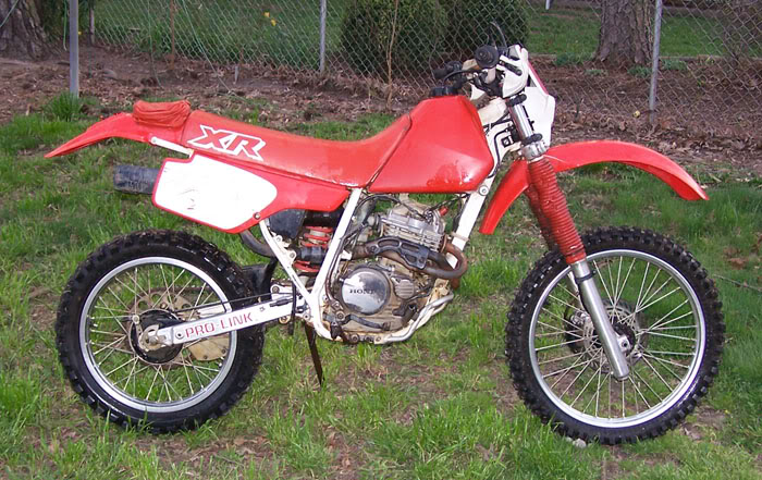 Honda 250 Xr 1989