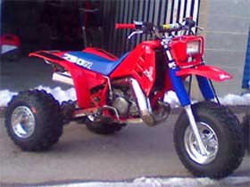 Honda 250r 3 Wheeler