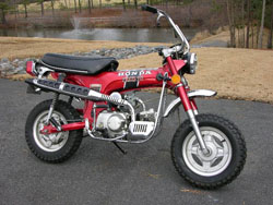 Honda 70 Dirt Bike
