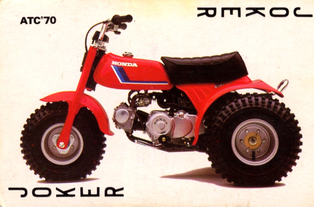 Honda 70 Three Wheeler