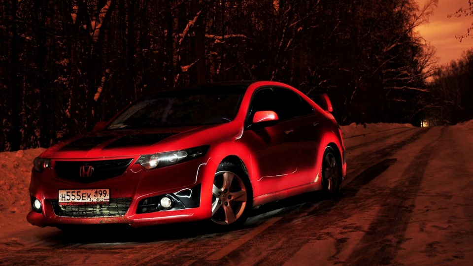 Honda Accord Red