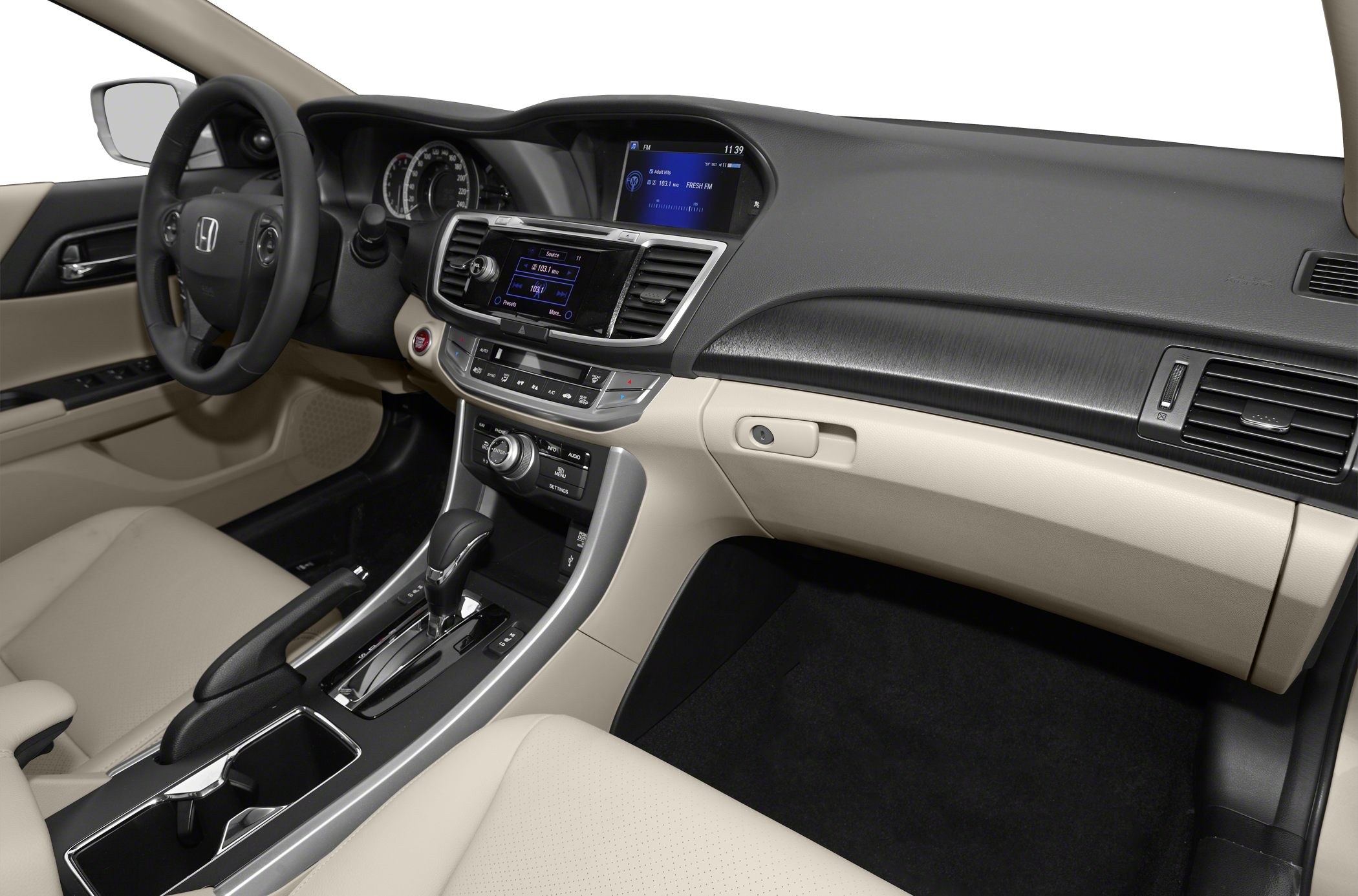 Honda Accord White 2015