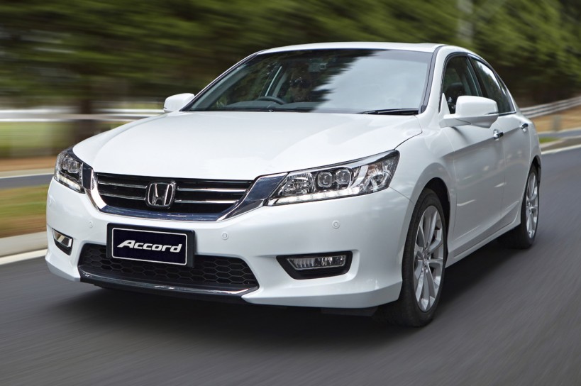 Honda Accord White 2015