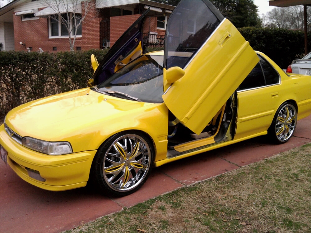 Honda Accord Yellow