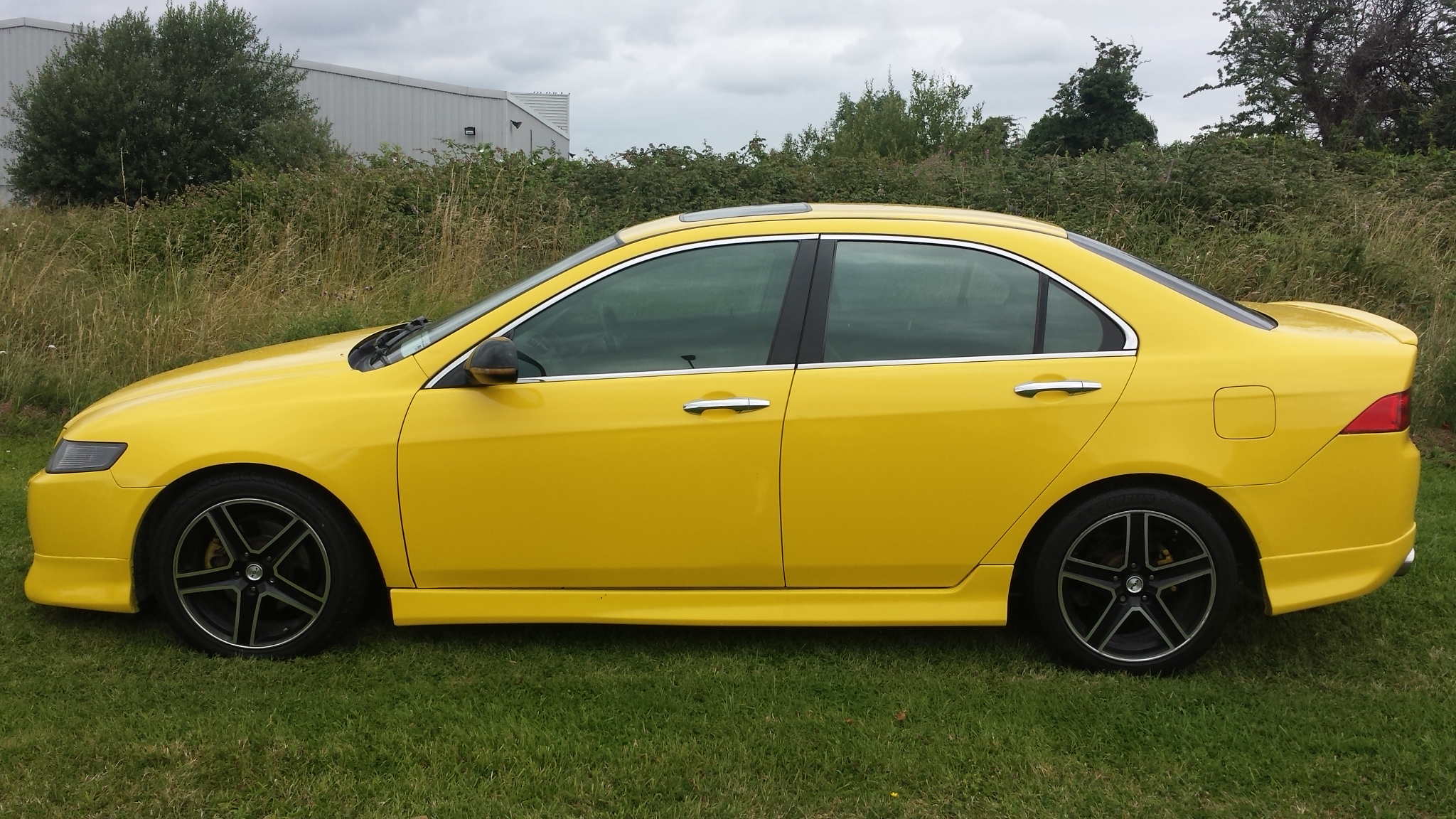 Honda Accord Yellow