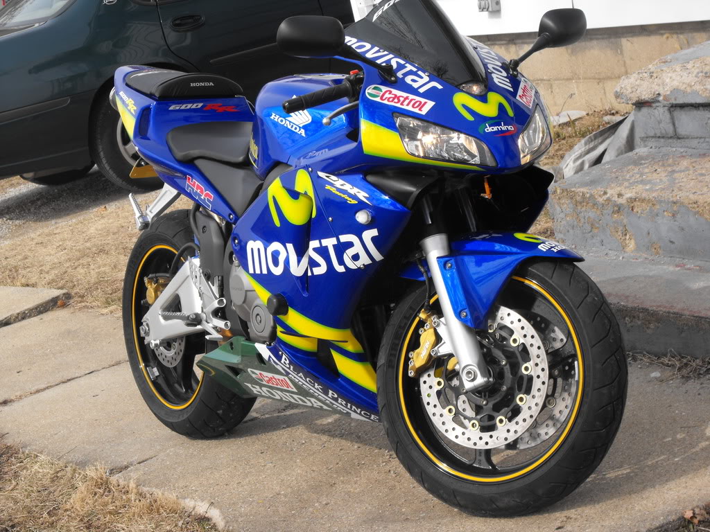 Honda Cbr Movistar